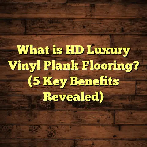 What is HD Luxury Vinyl Plank Flooring? (5 Key Benefits Revealed)