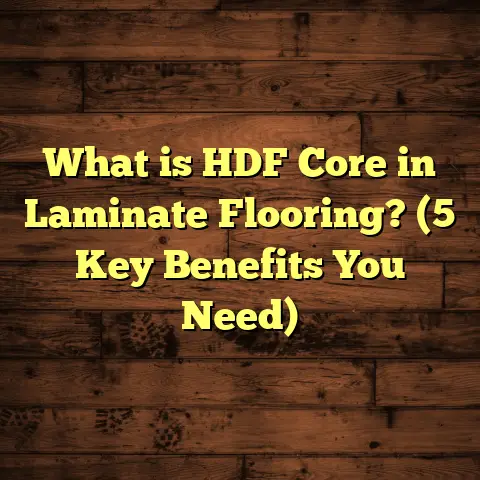 What is HDF Core in Laminate Flooring? (5 Key Benefits You Need)