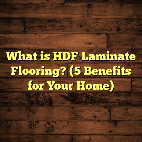 What is HDF Laminate Flooring? (5 Benefits for Your Home)