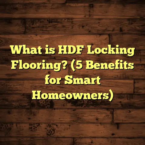What is HDF Locking Flooring? (5 Benefits for Smart Homeowners)