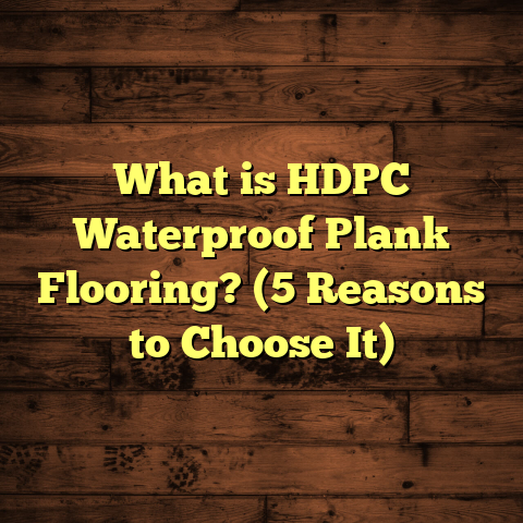 What is HDPC Waterproof Plank Flooring? (5 Reasons to Choose It)