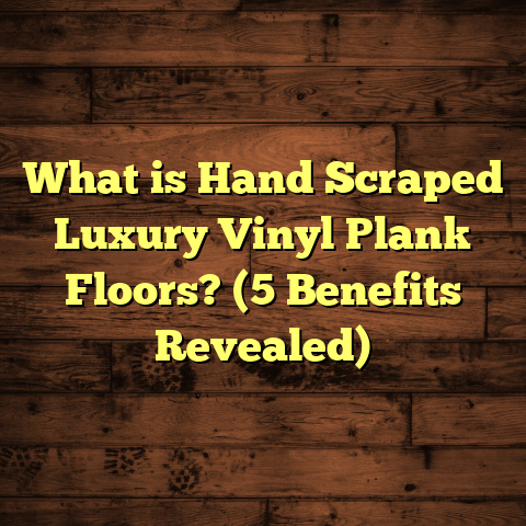 What is Hand Scraped Luxury Vinyl Plank Floors? (5 Benefits Revealed)