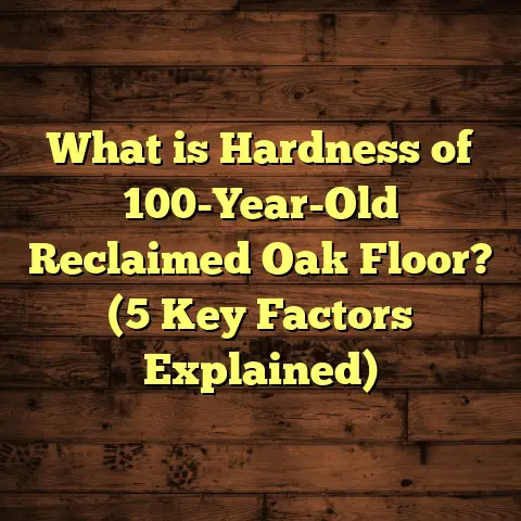 What is Hardness of 100-Year-Old Reclaimed Oak Floor? (5 Key Factors Explained)