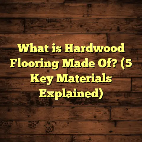 What is Hardwood Flooring Made Of? (5 Key Materials Explained)