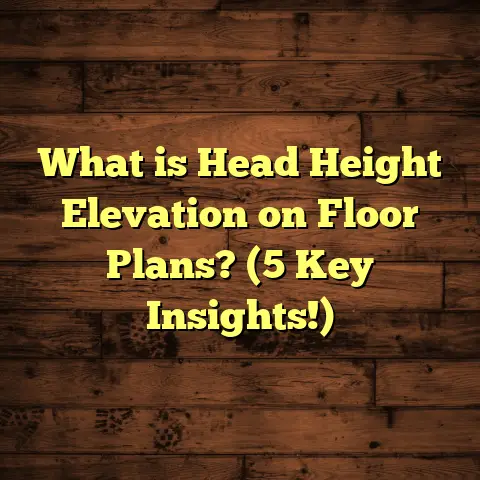 What is Head Height Elevation on Floor Plans? (5 Key Insights!)