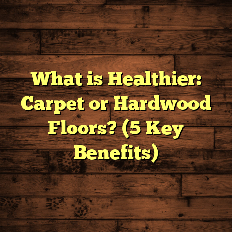 What is Healthier: Carpet or Hardwood Floors? (5 Key Benefits)
