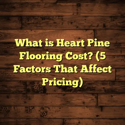 What is Heart Pine Flooring Cost? (5 Factors That Affect Pricing)