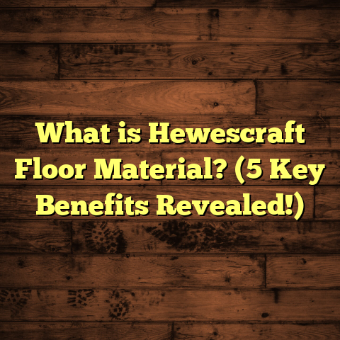 What is Hewescraft Floor Material? (5 Key Benefits Revealed!)