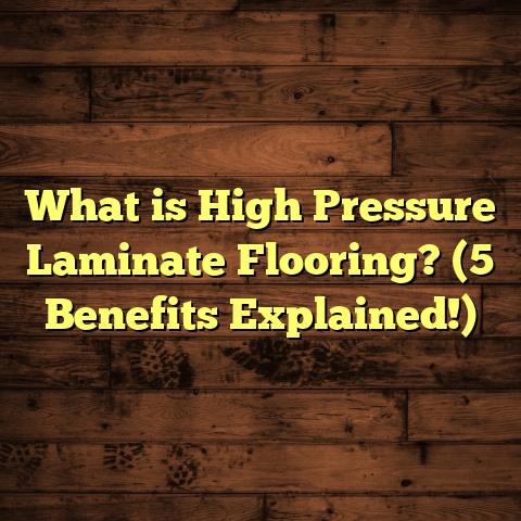 What is High Pressure Laminate Flooring? (5 Benefits Explained!)