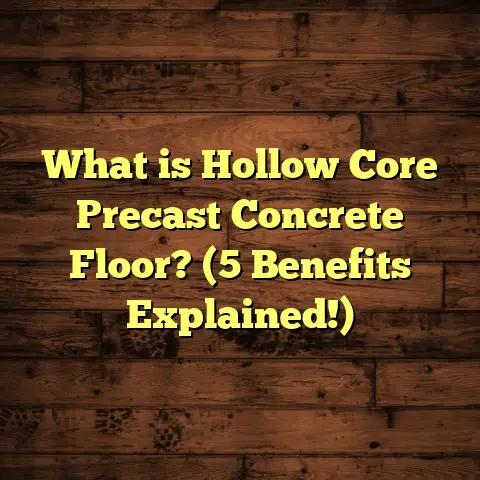What is Hollow Core Precast Concrete Floor? (5 Benefits Explained!)