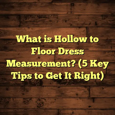 What is Hollow to Floor Dress Measurement? (5 Key Tips to Get It Right)