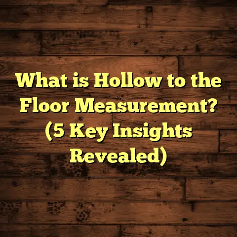 What is Hollow to the Floor Measurement? (5 Key Insights Revealed)