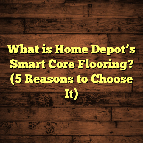 What is Home Depot’s Smart Core Flooring? (5 Reasons to Choose It)