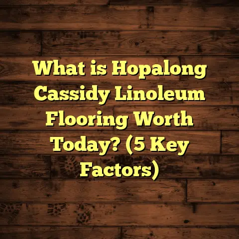 What is Hopalong Cassidy Linoleum Flooring Worth Today? (5 Key Factors)