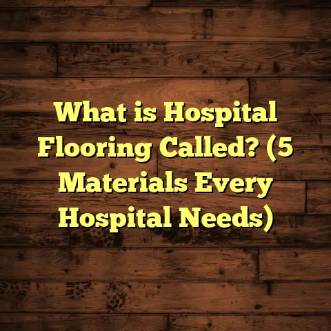 What is Hospital Flooring Called? (5 Materials Every Hospital Needs)