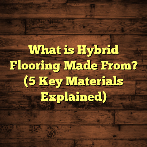 What is Hybrid Flooring Made From? (5 Key Materials Explained)