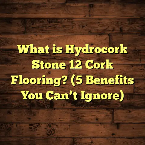 What is Hydrocork Stone 12 Cork Flooring? (5 Benefits You Can’t Ignore)