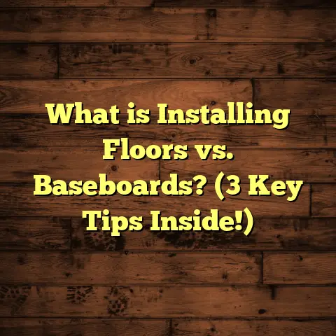 What is Installing Floors vs. Baseboards? (3 Key Tips Inside!)