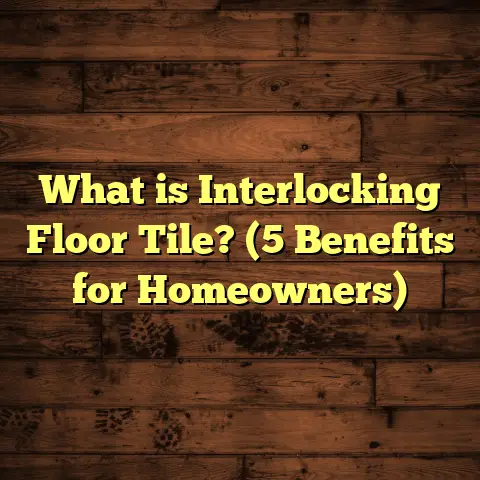 What is Interlocking Floor Tile? (5 Benefits for Homeowners)
