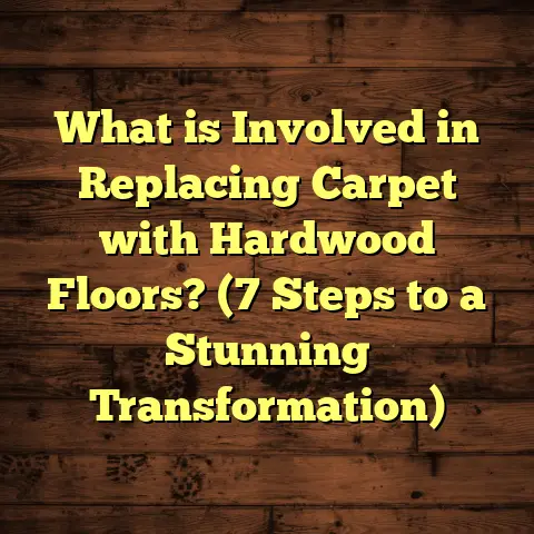 What is Involved in Replacing Carpet with Hardwood Floors? (7 Steps to a Stunning Transformation)