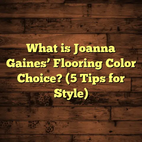 What is Joanna Gaines’ Flooring Color Choice? (5 Tips for Style)