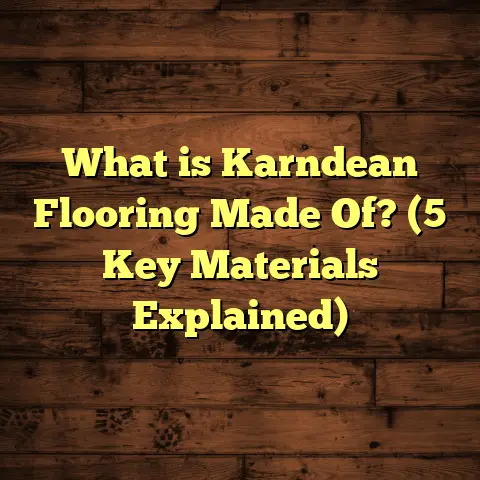 What is Karndean Flooring Made Of? (5 Key Materials Explained)