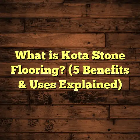 What is Kota Stone Flooring? (5 Benefits & Uses Explained)