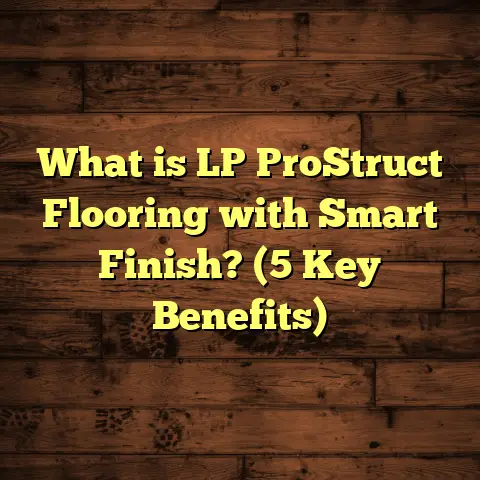 What is LP ProStruct Flooring with Smart Finish? (5 Key Benefits)