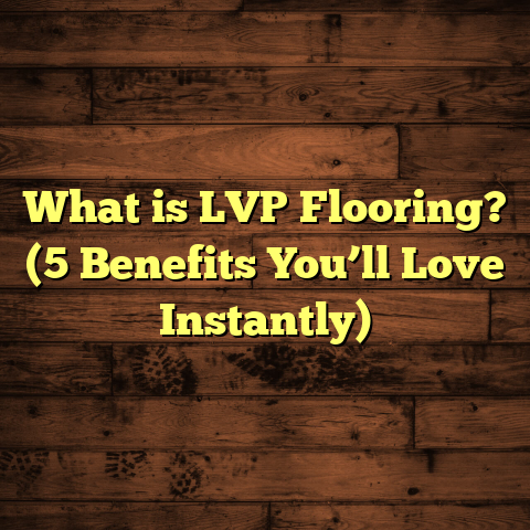 What is LVP Flooring? (5 Benefits You’ll Love Instantly)