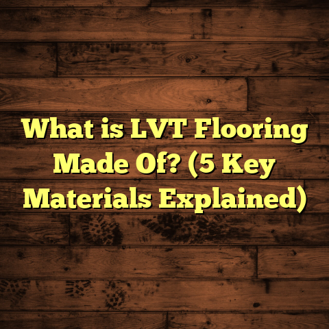 What is LVT Flooring Made Of? (5 Key Materials Explained)