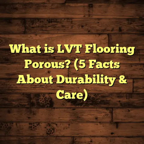 What is LVT Flooring Porous? (5 Facts About Durability & Care)