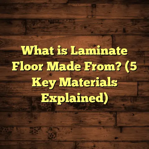 What is Laminate Floor Made From? (5 Key Materials Explained)