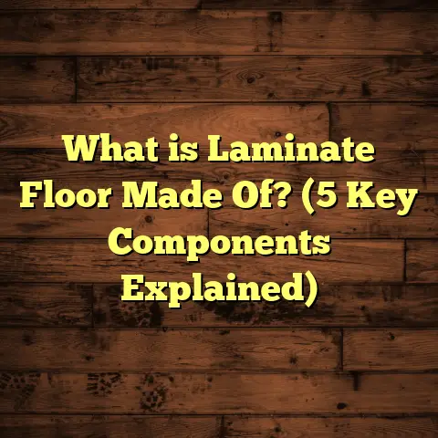 What is Laminate Floor Made Of? (5 Key Components Explained)