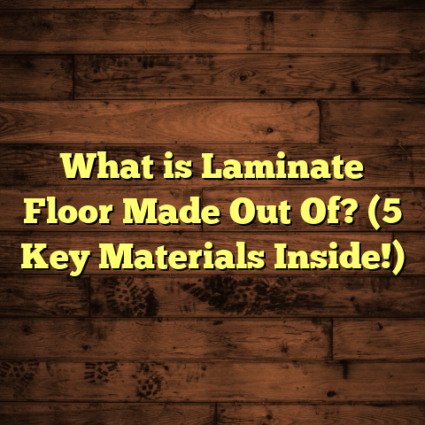 What is Laminate Floor Made Out Of? (5 Key Materials Inside!)