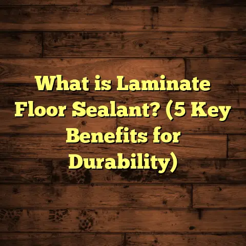 What is Laminate Floor Sealant? (5 Key Benefits for Durability)