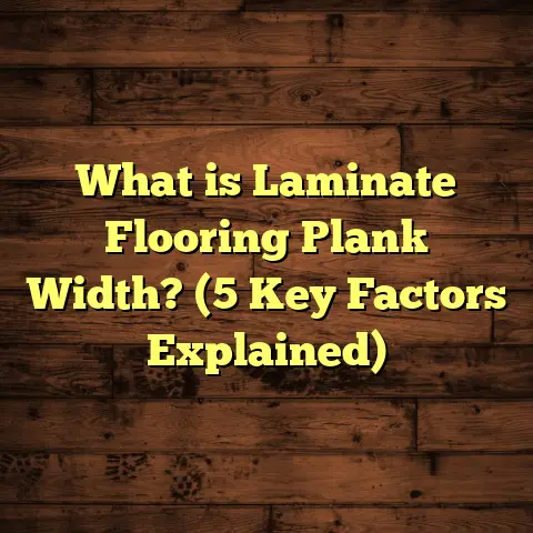 What is Laminate Flooring Plank Width? (5 Key Factors Explained)