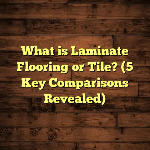 What is Laminate Flooring or Tile? (5 Key Comparisons Revealed)
