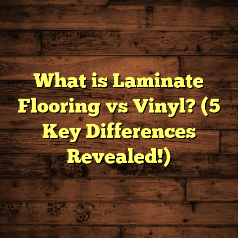 What is Laminate Flooring vs Vinyl? (5 Key Differences Revealed!)