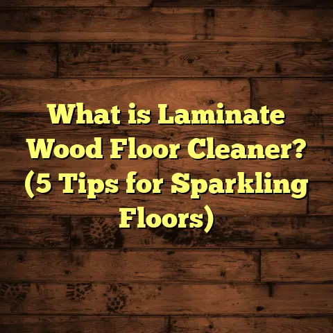 What is Laminate Wood Floor Cleaner? (5 Tips for Sparkling Floors)