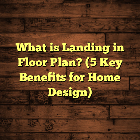 What is Landing in Floor Plan? (5 Key Benefits for Home Design)