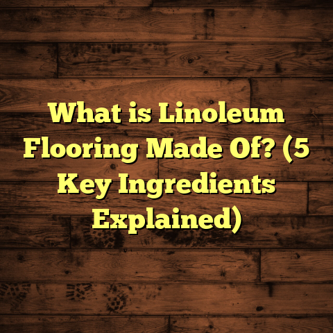 What is Linoleum Flooring Made Of? (5 Key Ingredients Explained)