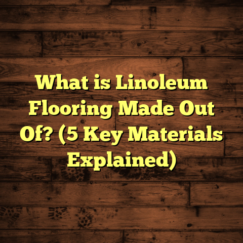 What is Linoleum Flooring Made Out Of? (5 Key Materials Explained)