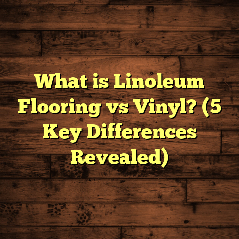What is Linoleum Flooring vs Vinyl? (5 Key Differences Revealed)