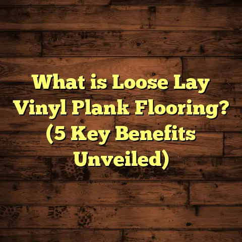 What is Loose Lay Vinyl Plank Flooring? (5 Key Benefits Unveiled)