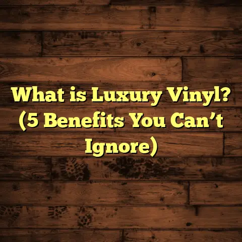 What is Luxury Vinyl? (5 Benefits You Can’t Ignore)