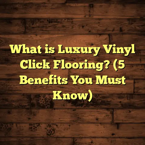 What is Luxury Vinyl Click Flooring? (5 Benefits You Must Know)