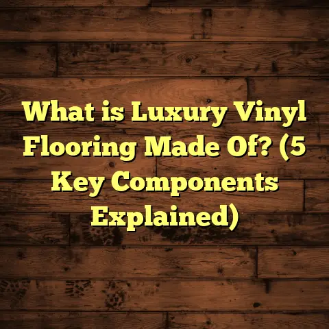 What is Luxury Vinyl Flooring Made Of? (5 Key Components Explained)