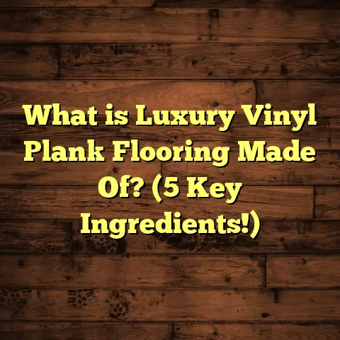 What is Luxury Vinyl Plank Flooring Made Of? (5 Key Ingredients!)