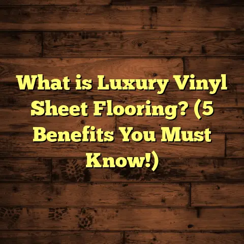 What is Luxury Vinyl Sheet Flooring? (5 Benefits You Must Know!)