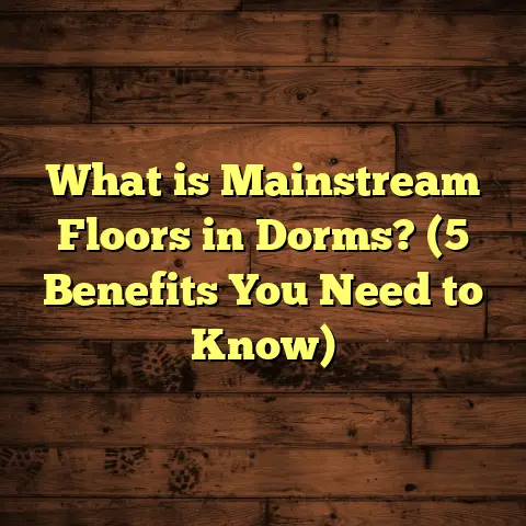 What is Mainstream Floors in Dorms? (5 Benefits You Need to Know)